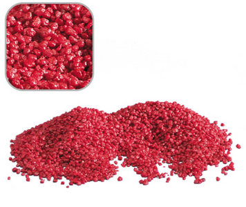 Акваріумний ґрунт GUTTI Кварц Rosso червоний, фракція 4&ndash;6 мм, 1,7 кг А06245 фото