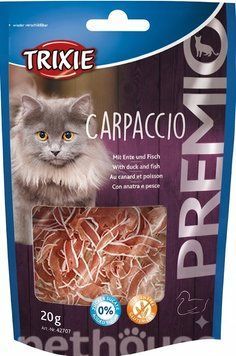 Натуральні ласощі для котів &laquo;Карпачо з качкою та рибою Trixie&raquo;, 80 г А31280 фото