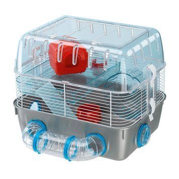Двоповерхова клітка для хом'яків Ferplast COMBI 1 FUN 40,5*29,5*32,5см А06432 фото