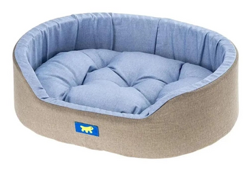 Лежак для собак та кішок Ferplast Dandy 80x55x20 cм Синій А13587 фото