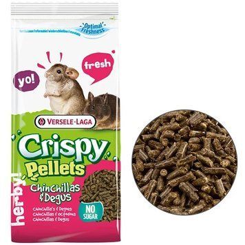 Versele-Laga Crispy Pellets для Шиншил та Дегу, 1кг А10329 фото