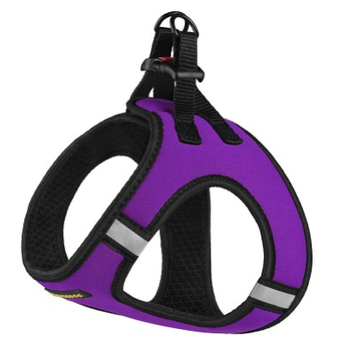 Шлея для Собак Bronzedog Sport Vest неопрен 3D сітка Фіолетова А10437 фото
