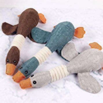 Іграшка JOYPET &laquo;Качка&raquo; для собак, тканинна, 30х9 см А35683 фото