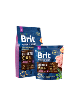Сухий корм Brit (Бріт) JUNIOR S (для цуценят маленьких порід і вагітних і годуючих сук) 9272 фото
