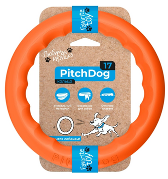 Іграшка для собак Collar PitchDog 28 см Помаранчевий А06081 фото