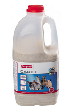 Пісок для купання Beaphar Care + Bathing Sand для дрібних тварин і шиншил 2 л/1,3кг А10335 фото
