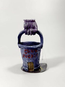Декорація для акваріума 'Ресторан Chum Bucket' 7,2*8,1*14,2см А34400 фото